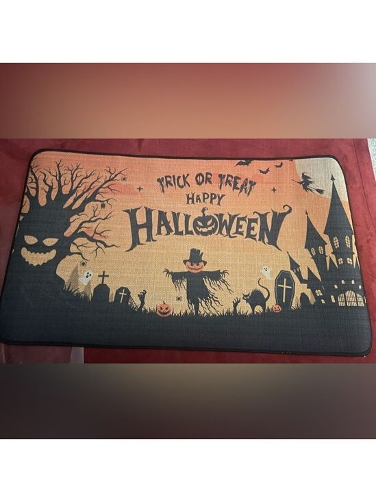 Other - Trick or treat Happy Halloween Doormat 17x30